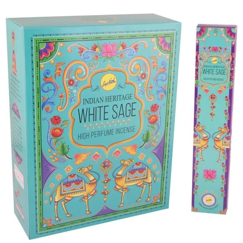 Sree Vani White Sage 12x15g