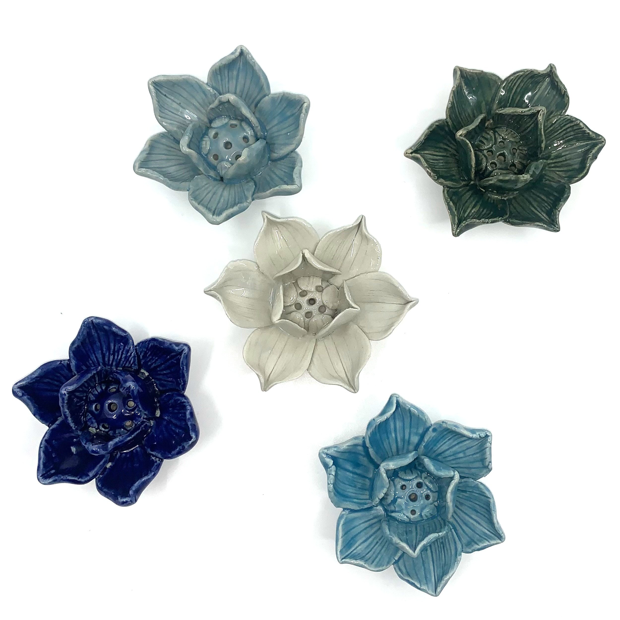 Ceramic Lotus holders