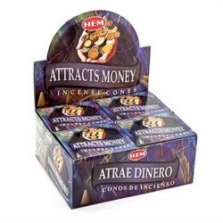 Hem Attracts Money (2amoc - 12 packets x 10 cones)