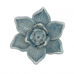 Ceramic Lotus holders (4clib - Ice Blue)